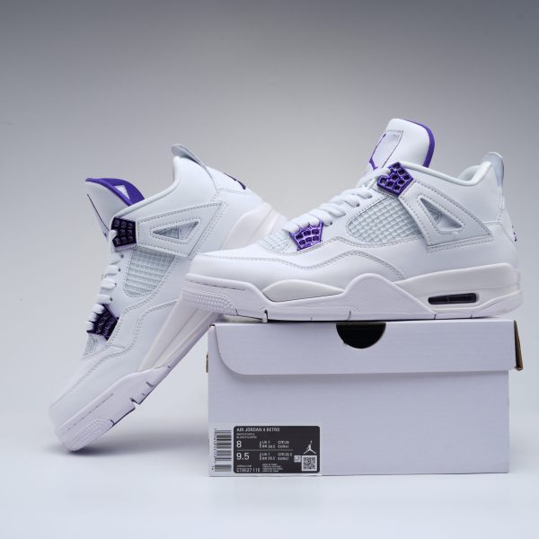 Air Jordan 4 Retro 'Purple Metallic'