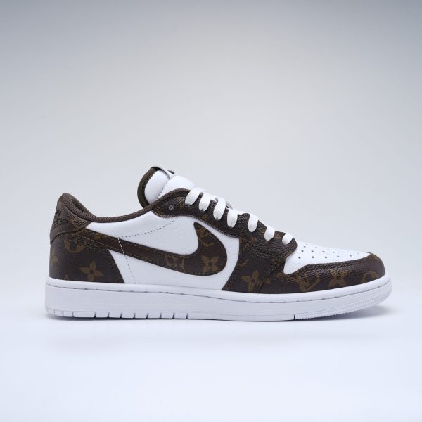 Air Jordan 1low LV og Brown old flower panels