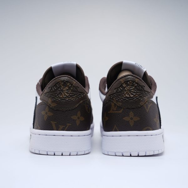 Air Jordan 1low LV og Brown old flower panels