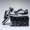 Air Jordan 1low LV og Black and white print