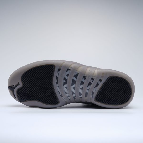 Air Jordan 12 Retro Black wolf grey white