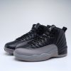 Air Jordan 12 Retro Black wolf grey white
