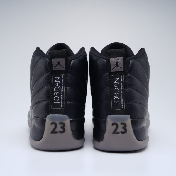 Air Jordan 12 Retro Black wolf grey white